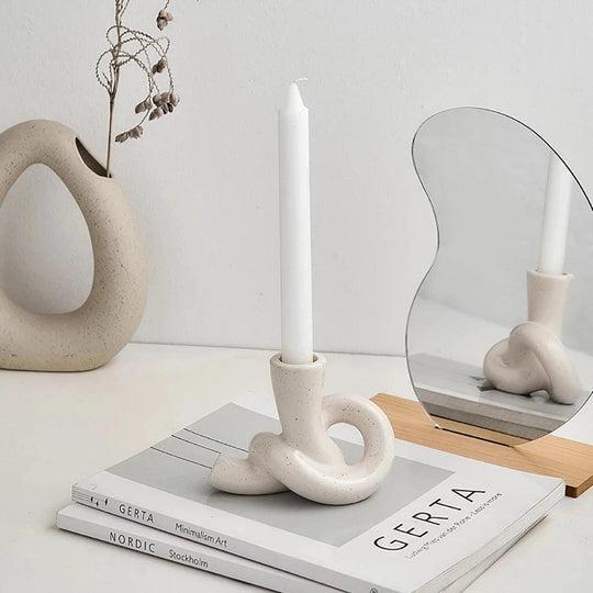 Decorative table candle holders for home & Christmas decoration