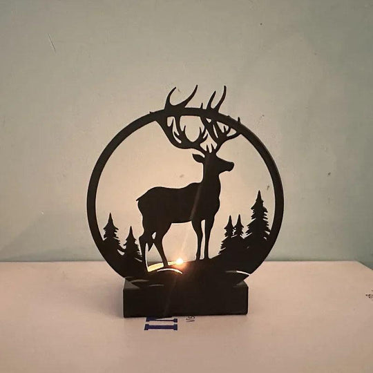 Eland Candle Holder Christmas Ornament