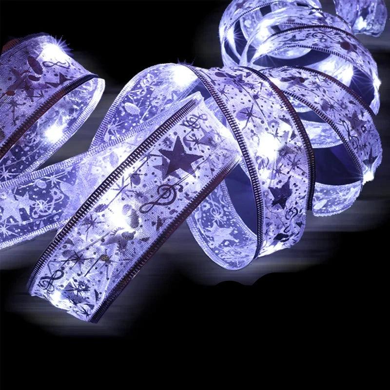 Nastro di Natale Luci a Catena – Decorazione LED per Decorazioni Festive