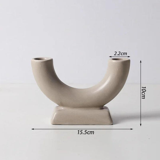 Modern candle holder for living room decoration