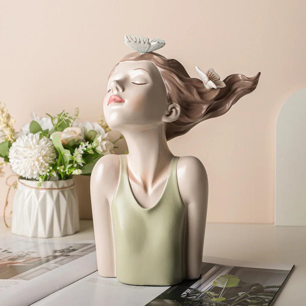 Sculpture d'elfe moderne