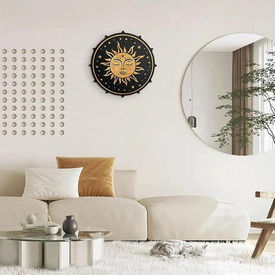 Sun and Moon Rustic Wall Art
