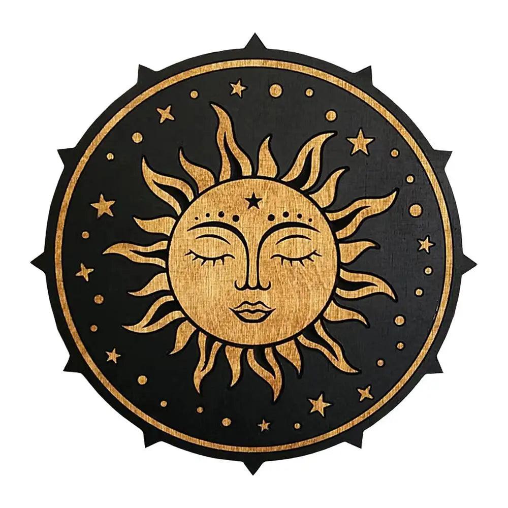 Sun and Moon Rustic Wall Art