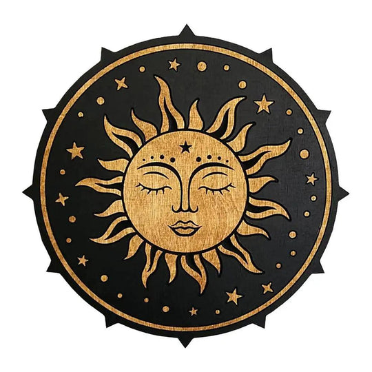 Sun and Moon Rustic Wall Art