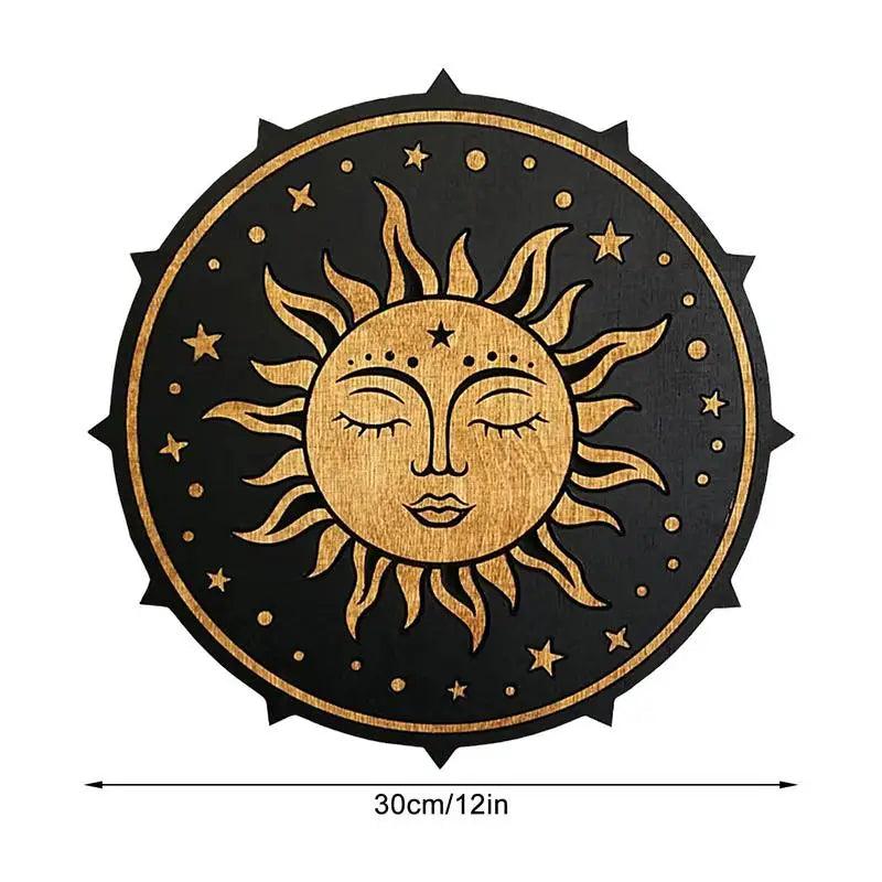 Sun and Moon Rustic Wall Art
