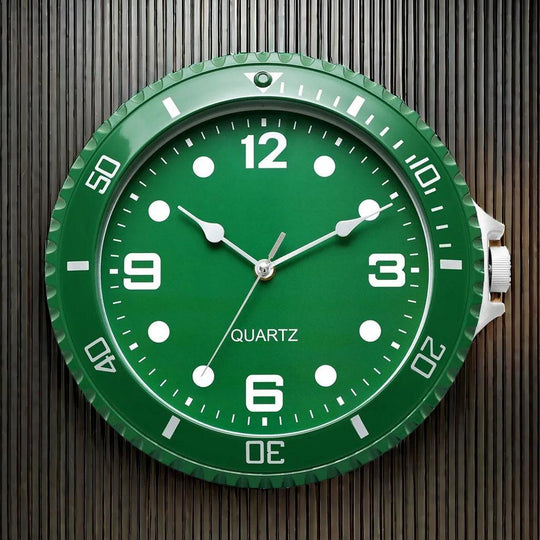 Horloge murale en art de luxe