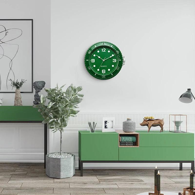 Horloge murale en art de luxe