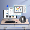 Wireless mouse - Silent, adjustable DPI, portable office mouse for PC, laptop & MacBook