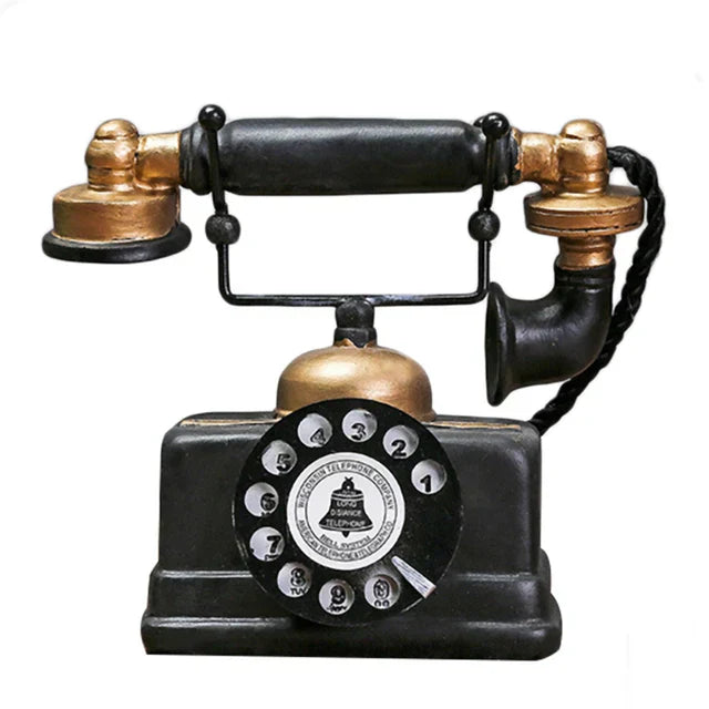 Retro Phone Decoration