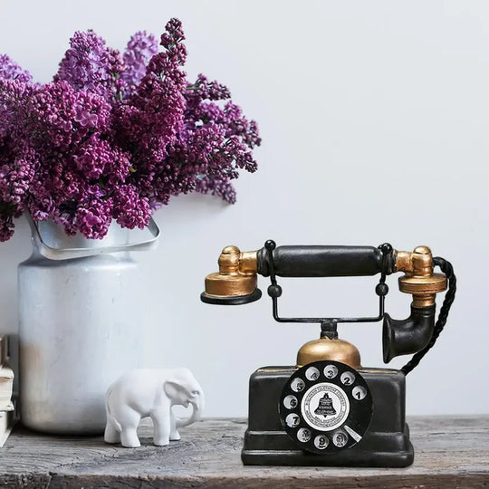 Decorazione Telefono Retrò