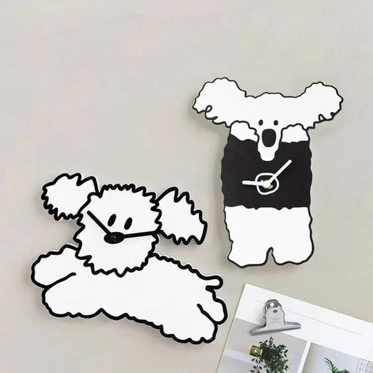 Horloge dessin animé mignonne
