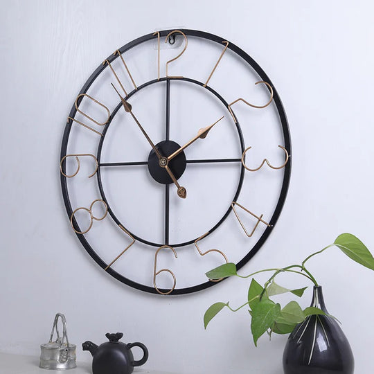 Horloge mural en bois vintage – ambiance rustique pour chaque intérieur