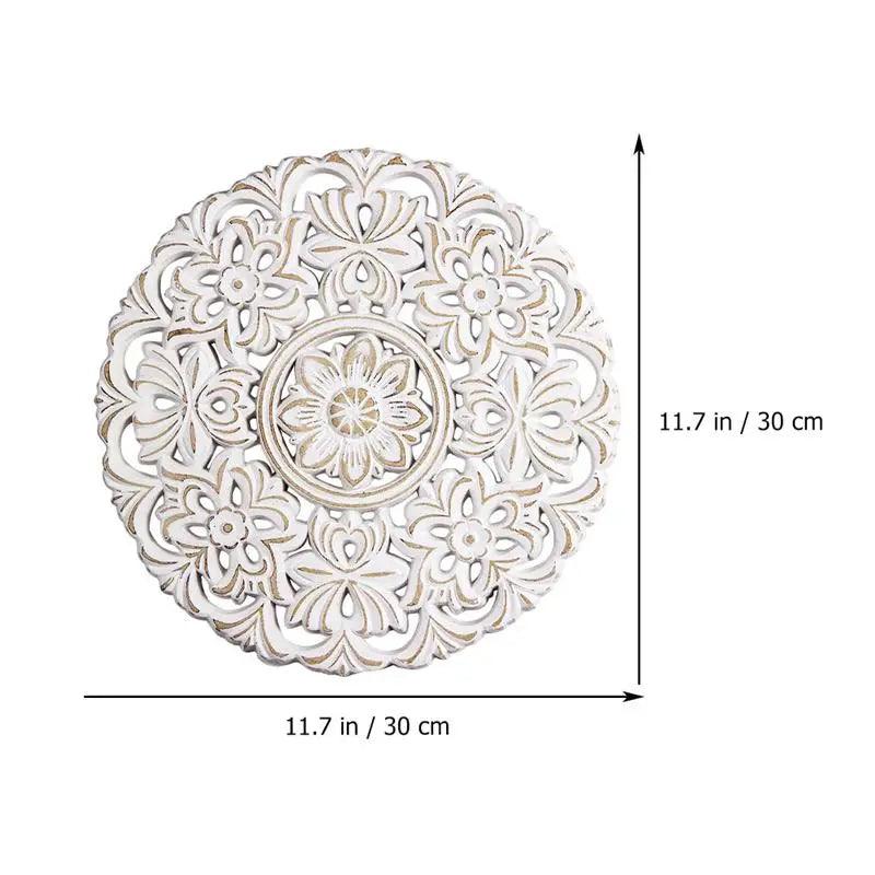 Mandala Wooden Art Panel