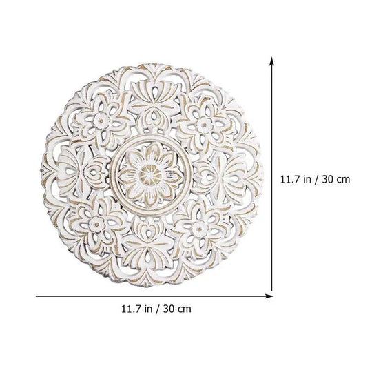 Mandala Wooden Art Panel