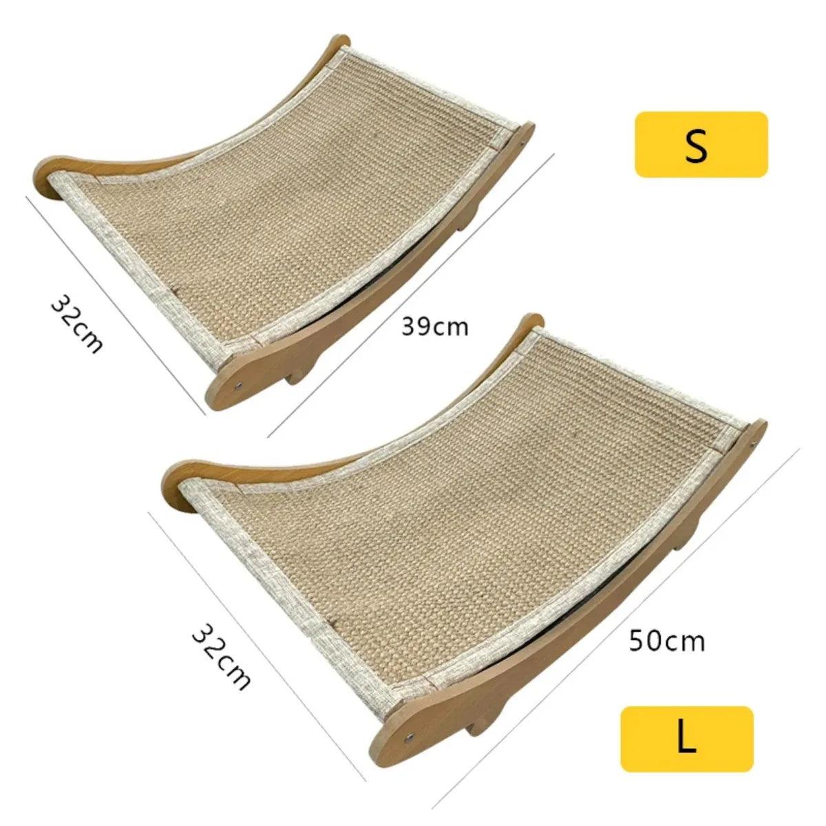 Houten Krabplank Bed voor Katten – Duurzaam Multifunctioneel