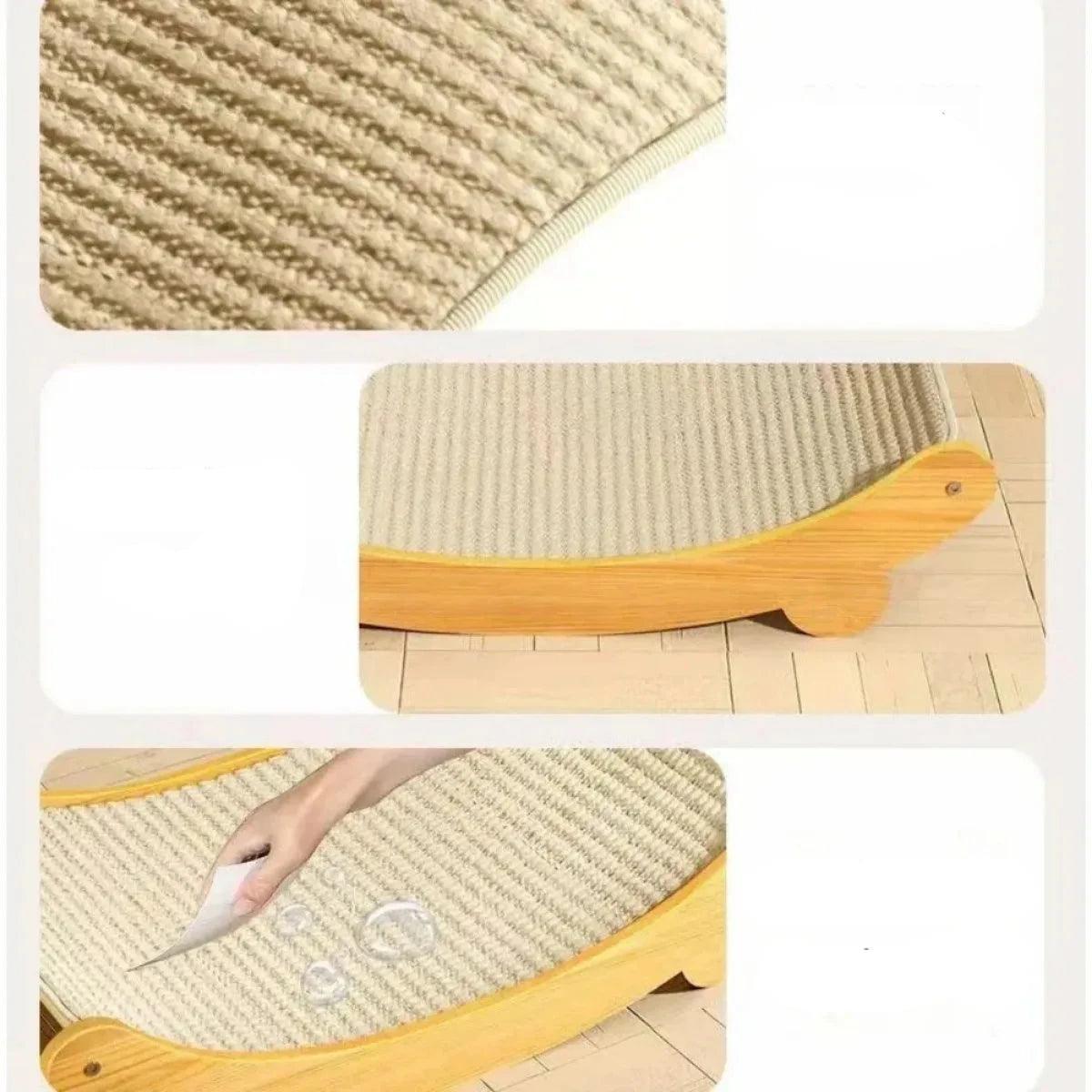 Houten Krabplank Bed voor Katten – Duurzaam Multifunctioneel