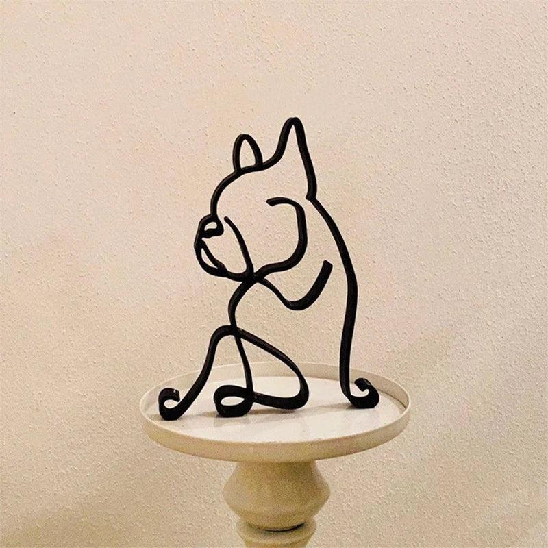 Scultura Cane di Ferro