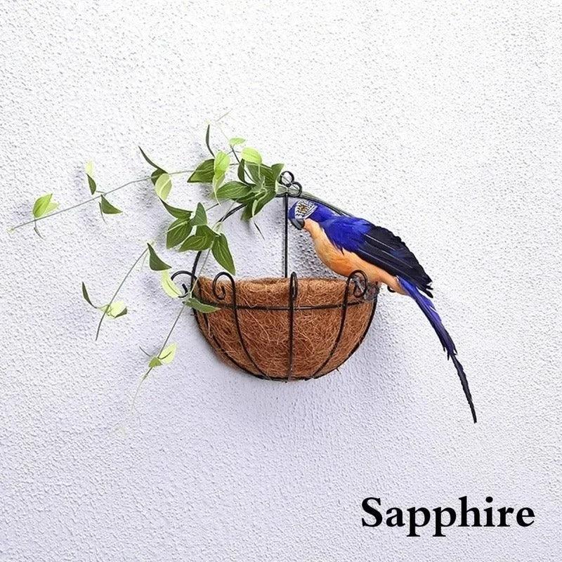 BirdieFigurine| Set di Pappagalli Decorativi Appesi