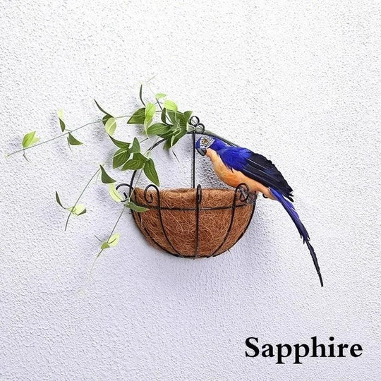 BirdieFigurine| Set di Pappagalli Decorativi Appesi