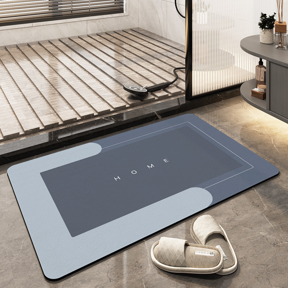 Sneldrogende badmat | Superabsorberende antislip vloermat voor de badkamer