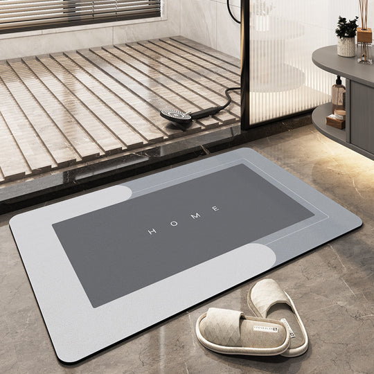 Tappetino da bagno ad asciugatura rapida | Tappetino da pavimento antiscivolo superassorbente per il bagno