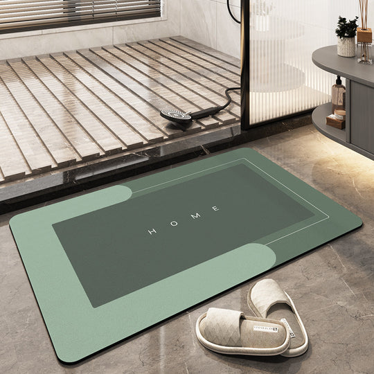 Tappetino da bagno ad asciugatura rapida | Tappetino da pavimento antiscivolo superassorbente per il bagno