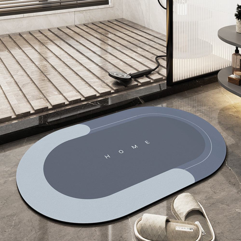 Sneldrogende badmat | Superabsorberende antislip vloermat voor de badkamer