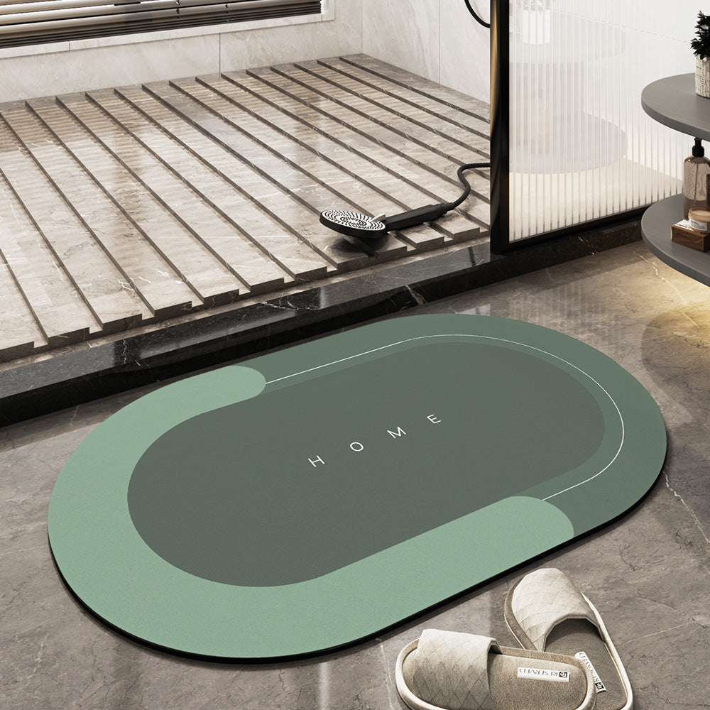 Sneldrogende badmat | Superabsorberende antislip vloermat voor de badkamer