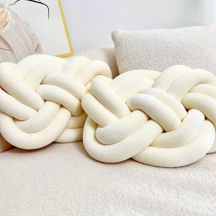 Set of 2 Decorative Plush Cushions