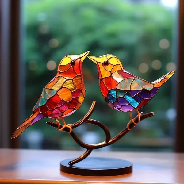 EleganBird – Luxe Glazen Vogelbeeldjes van Gebrand Glas