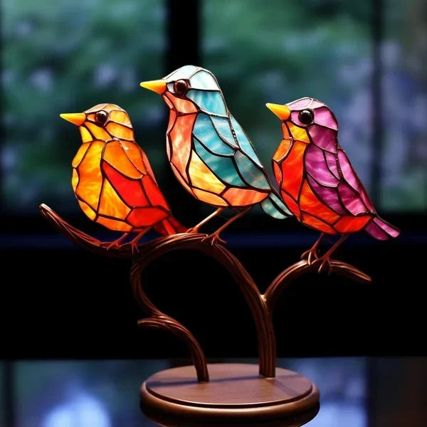EleganBird – Luxe Glazen Vogelbeeldjes van Gebrand Glas