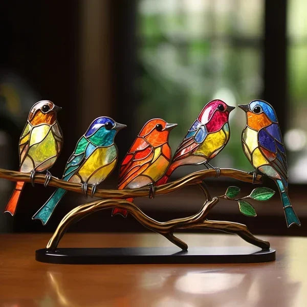 EleganBird – Luxe Glazen Vogelbeeldjes van Gebrand Glas