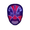 Rechargeable LED mask with changing face