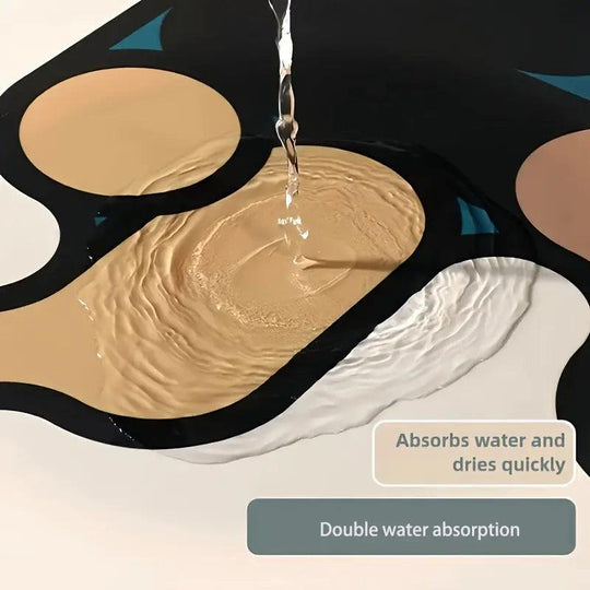 Tappetino da bagno antiscivolo puzzle creativo terra