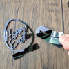 Elegant Zwart Acryl Paasdecor