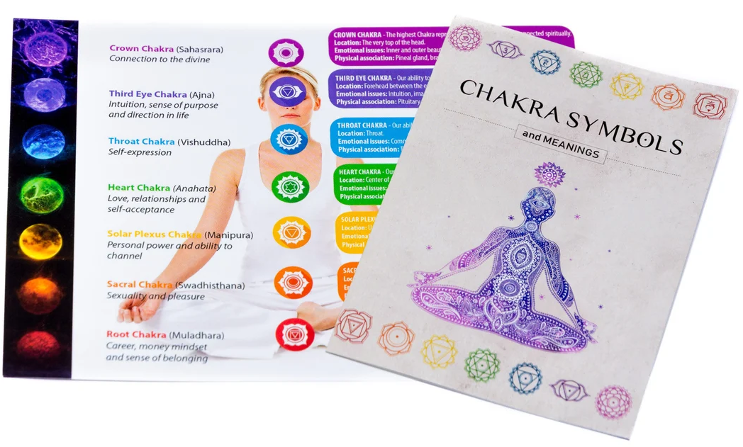 Bracelet de guérison des chakras en cristaux naturels