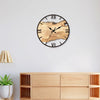 Transparent Wall Clock in Minimalist Design
