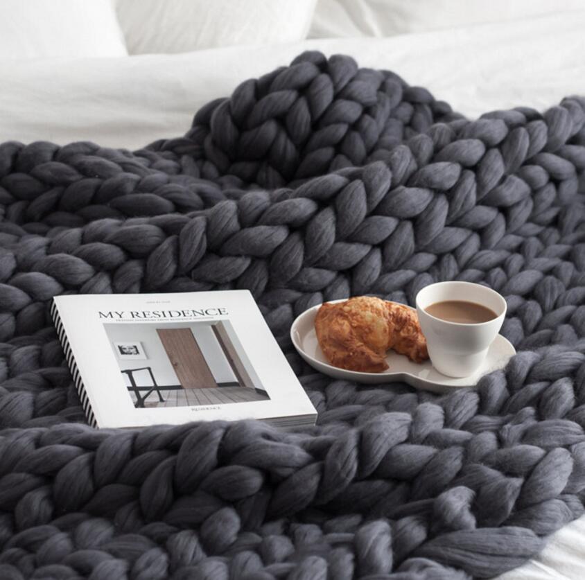 Comfy gebreide deken