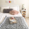 Comfy gebreide deken