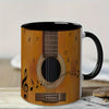 Guitar Theme Ceramic Coffee Mug
