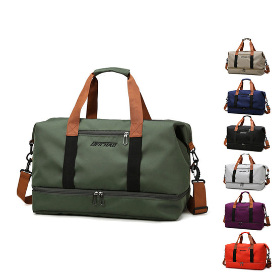 Borsa da viaggio e sport - borsa pratica per vacanze, sport, weekend fuori porta o gita di un giorno - per uomini e donne