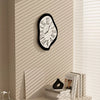 Surrealistic Wall Clock with Roman Numerals