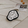 Surrealistic Wall Clock with Roman Numerals
