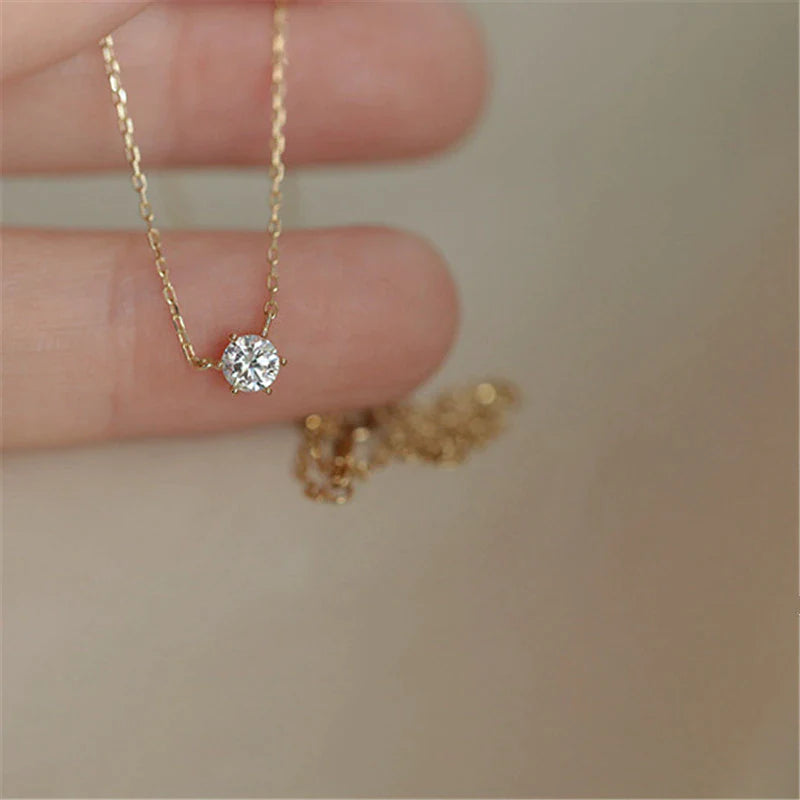 Shining Zircon | Unica Collana con Zirconia Brillante