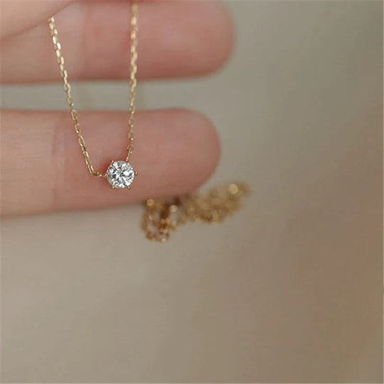Shining Zircon | Unica Collana con Zirconia Brillante