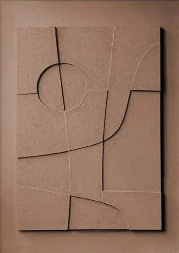 Decorazione da parete astratta su tela