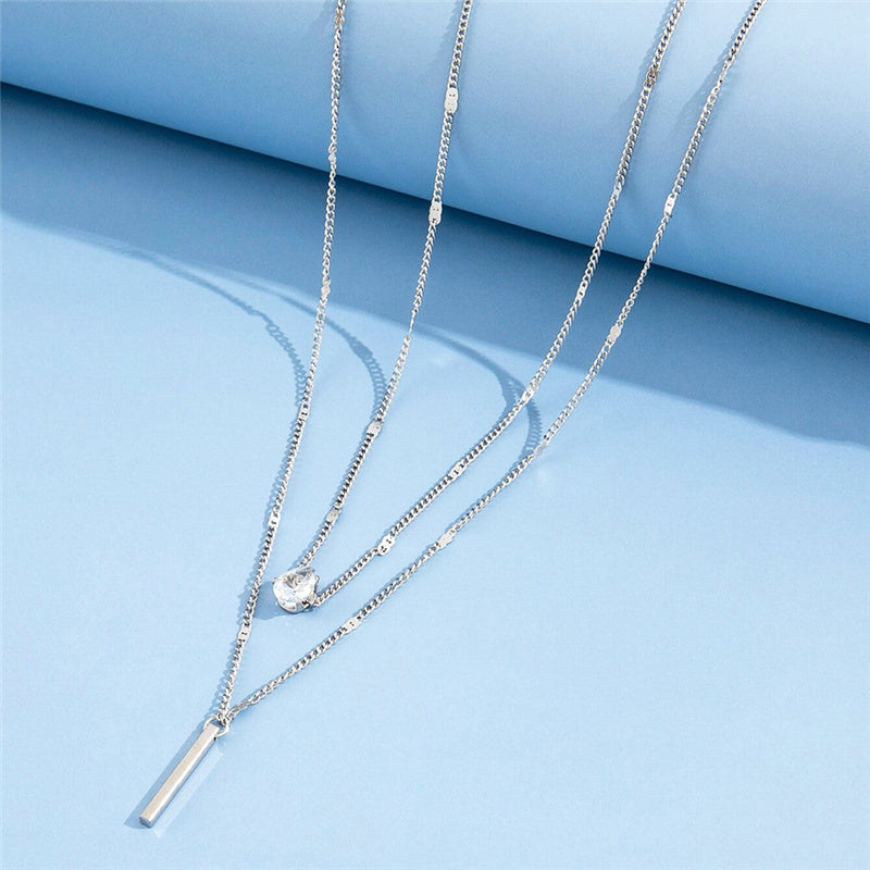 Neck Glitter | Gold Pendant Necklace Set