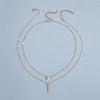 Neck Glitter | Gold Pendant Necklace Set