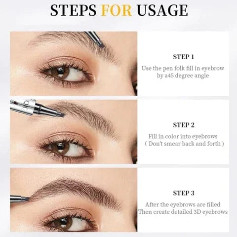 3D Waterdichte Microblading Wenkbrauw Pen