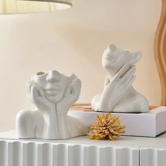 Vaso in ceramica unico e moderno